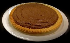 healthy chocolate mousse tart