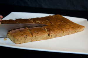 Rice Flour, White Chocolate and Coffee Brownie recipe