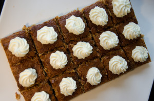 Rice Flour, White Chocolate and Coffee Brownie recipe