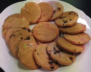 strawberry cake biscuits