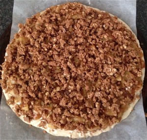 Apple Crumble Pizza recipe