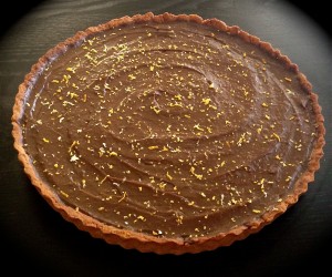 Avocado Chocolate and Orange Mousse Tart recipe