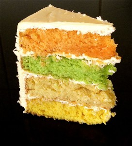 Multi-layer citrus cake recipe