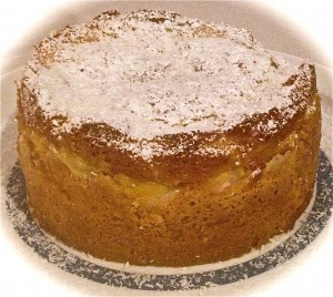 Lychee and Coconut Custard Cake recipe