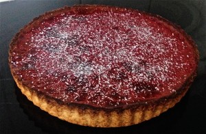 Coconut and Beetroot Tart recipe