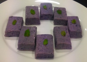 Lavender and Blueberry Fudge recipe