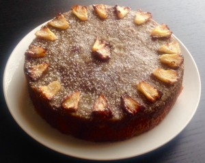 Ginger and Pineapple Butterscotch Cake recipe