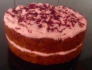Beetroot Raspberry and Balsamic Cake recipe