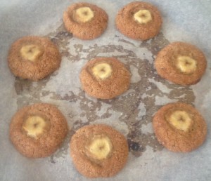 Sticky Date and Spiced Banana Cookies recipe