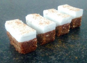 Spiced Bourbon Marshmallow Slice recipe