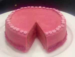 Red Skin Candy Cake recipe