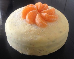 Mandarin and Rosemary Cake recipe