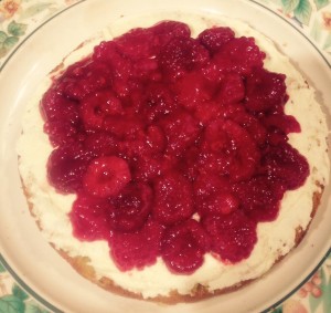 Rose Raspberry and Pistachio Cake recipe