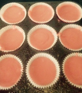 Watermelon Rose and Strawberry Cupcakes recipe