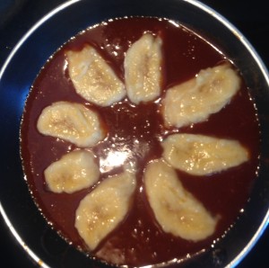 Caramelised Banana Chocolate Rice Cake recipe