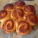 Pumpkin Vanilla and Cinnamon Scrolls recipe