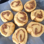 Pumpkin Vanilla and Cinnamon Scrolls recipe