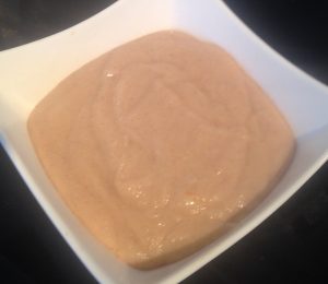 Cinnamon Apple and Burnt Honey Semolina Pudding