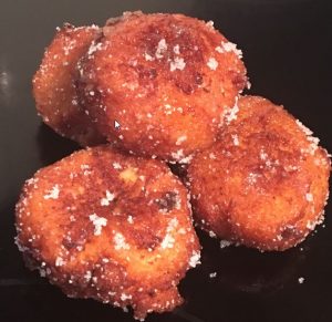 Ricotta doughnuts with orange syrup recipe
