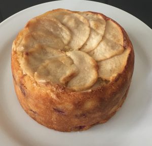 Raspberry Layered Apple Yoghurt Cake recipe