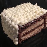 Mocha Layered Date Cream Cake