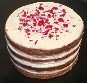 Chamomile Floral Cake recipe