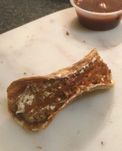 Apple and Cinnamon Dessert Crumble Taco’s recipe