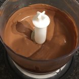 Chocolate Ricotta Cheese Pudding with Ricotta Ice-Cream recipe