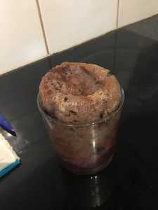 Port Black & Blue Berry Pudding recipe