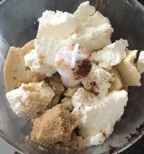 Coconut Peanut and Chocolate Tofu Cheesecake recipe