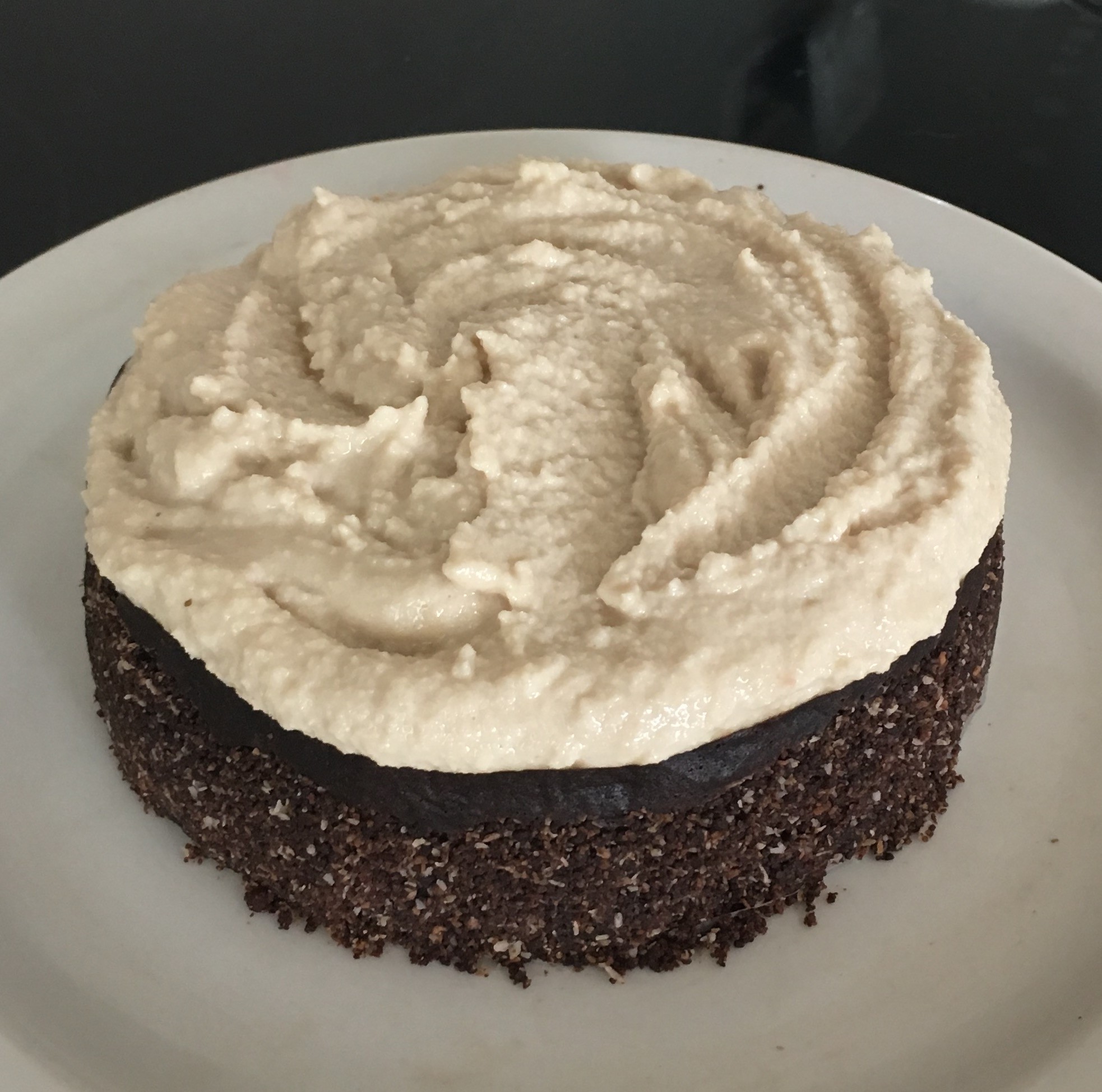 Coconut Peanut and Chocolate Tofu Cheesecake recipe Sweet Tooth