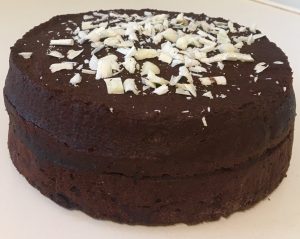 Cauliflower Chocolate and Coconut Cake