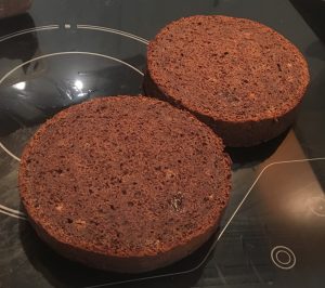 Date Strawberry and Chocolate Avocado Cake recipe