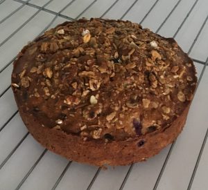 Berry and Granola Breakfast Cake recipe