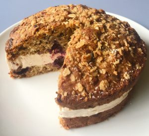 Berry and Granola Breakfast Cake recipe