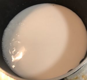 Pandan Coconut Mango Sago Pudding recipe