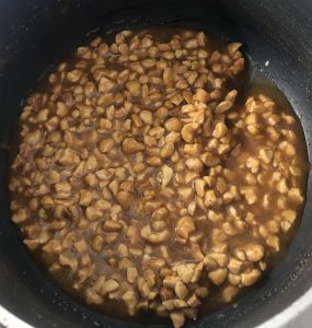 Chocolate and Peanut Rice Crust Tart recipe