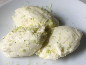 Citrus Spiked Simple Ice-Cream