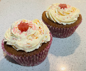 Raspberry Twist Cupcakes recipe
